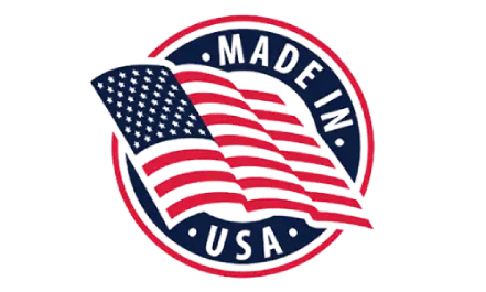 Made in USA supplement quality badge